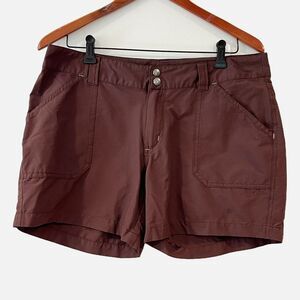 Patagonia Brown Borderless Shorts 5" Inseam Nylon Size 12